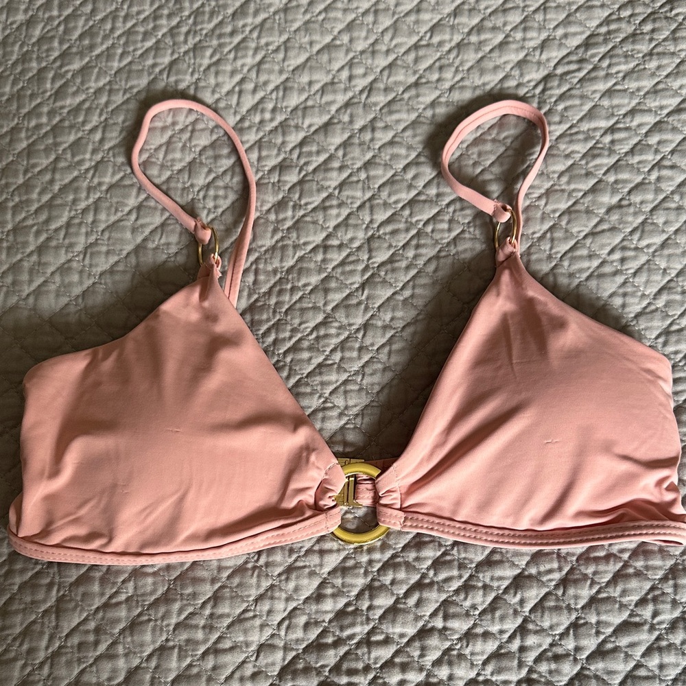 Blush Pink Women's Triangle Bralette